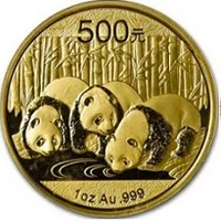 Золотая монета из Китая