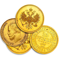 Коллекционные золотые монеты