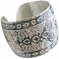 Кубачинское серебро браслет