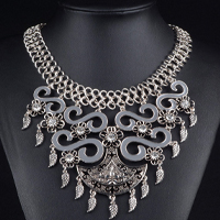 Ожерелье из турецкого серебра