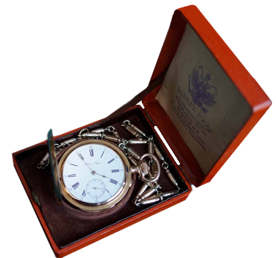 Антикварные часы Буре в коробке
