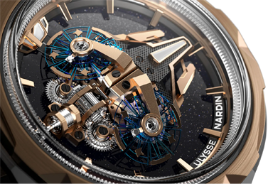 Ulysse Nardin Freak циферблат